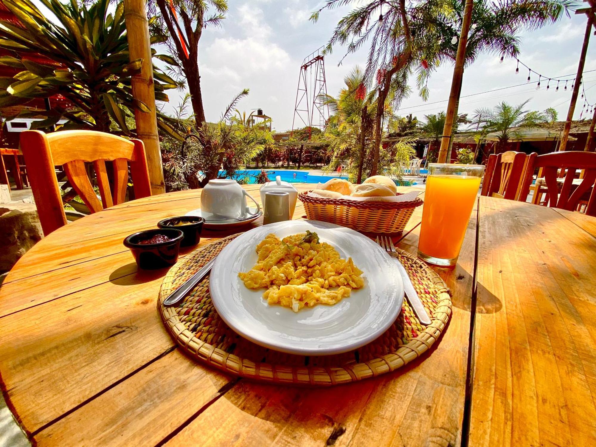 La Colpa Hotel Chincha Baja Kültér fotó